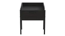Тумба модульна Ferrum-decor Бетті 540x450x320 метал Чорний ДСП Сосна Кембра 16 мм (FRD-105509) - мініатюра 2