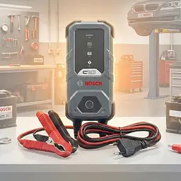 Зарядний пристрій для автомобільного акумулятора Bosch C10 12V ємністю від 5А до 120А 3.5A (EFB/GEL/VRLA/AGM) (0 189 911 010)