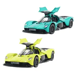 Автомодель TechnoDrive Aston Martin Valkyrie 2024 зелений, жовтий (250951)
