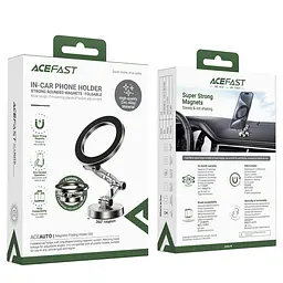 Автотримач ACEFAST D20 magnetic folding holder Сріблястий - мініатюра 2
