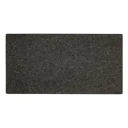 Килимок для столу 600x300x4 mm повстяний з антиковзною основою grey - мініатюра 2