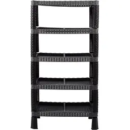Етажерка для взуття Violet House 0733 Роттанг Гелакси Gray 30х52х96 см (0733 Роттанг Гел GREY) - мініатюра 2