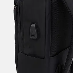 Чоловічий рюкзак Aoking C1SN2105bl-black 43х30х11 см Чорний - мініатюра 5