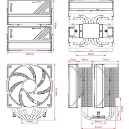 Кулер для процесора ID-Cooling Frozn A620 ARGB (FROZN A620 ARGB) - мініатюра 7