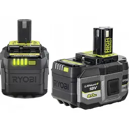 Акумулятор ONE+ RB1880T High Energy Lithium+ 18В 8А·год Ryobi hoz0014313 - мініатюра 6