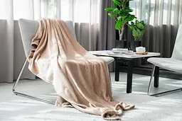 Плед Ardesto Flannel 160х200 см бежевий (ART0205SB) - мініатюра 4