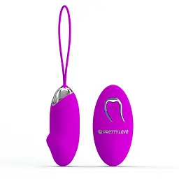 Віброяйце Pretty Love Julia Vibrating Egg Purple - мініатюра 2