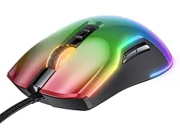 Комп'ютерна мишка Onikuma C22 з RGB підсвіткою 6400 DPI дротова ігрова для комп’ютера та ноутбука безшумна - мініатюра 2