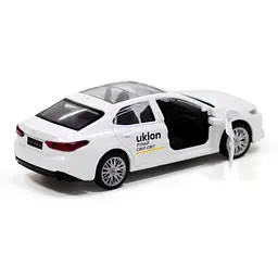 Масштабна модель автомобіля TechnoDrive Toyota Camry Uklon (білий) (250291) - мініатюра 9