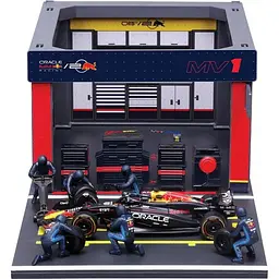 Ігровий набір Формула-1 Pit Pass Oracle red bull racing Bburago 18-38453 #1