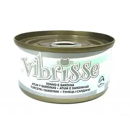 Консервований корм для котів з тунцем та сардинами Croci Vibrisse 70 г