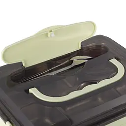 Ланч-бокс Kamille KM-2144ZL 1000 мл зелений - мініатюра 10