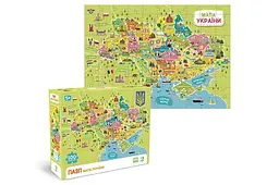 Пазли - 100 елм. - 300706 "Карта України" DoDo - мініатюра 2