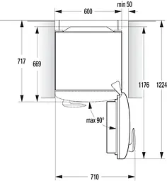 Холодильник Gorenje ONRK193C 194х67х60см 2 двері 222(85) л А+++ NF+ інвертор (ONRK193C) - мініатюра 4
