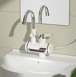 Кран-водонагрівач із душем нижнє під'єднання Instant electric heating water Faucet FT-001 - мініатюра 4