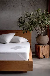 Наматрацник Aqua stop Ecotton Premium Comfort 180х200 см махровий водонепроникний на резинці по кутам білий (19339) - мініатюра 7