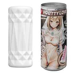 Мастурбатор - Pretty Love Pop-Top Can Masturbator White