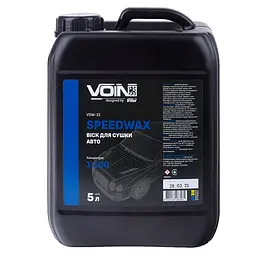 Віск для сушіння авто VOIN SpeedWax 1:100 5 л