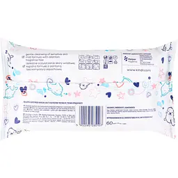 Дитячі серветки вологі Kindii Pure Water 99% +20% 72 шт. - мініатюра 2