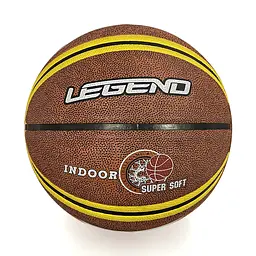 Мяч баскетбольный Newt Legenda ball №7 коричнево-желтый NE-BAS-1037