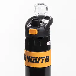Термос спортивний TO YOUTH 680 мл з мундштуком, чорний Yiwu HP-14-54B - мініатюра 4