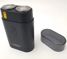 Акумуляторна міні бритва епілятор дорожня USB електробритва бездротова роторна 5W VGR V-341