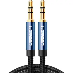 Кабель мультимедійний 3.5mm M to 3.5mm M 2.0m AV112 blue Ugreen (10687) - мініатюра 1