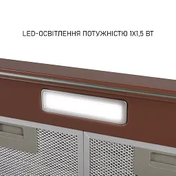 Витяжка плоска Minola HPL 522 BR - мініатюра 5