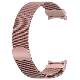 Ремінець Milanese Loop Samsung Galaxy Watch 4 40mm - рожевий металевий ширина кріплення 20мм (WB440212) - мініатюра 3