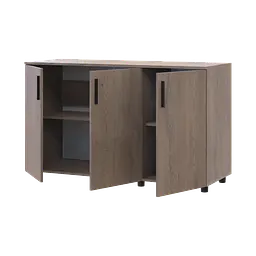 Комод Doros Торн Кремона Канноло 3 ДСП 135х51.6х80 (41510165) - мініатюра 2