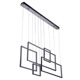 Світильник стельовий Brille підвісний світлодіодний сучасний BL-551S/120W WW BK