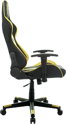 Геймерське крісло GT Racer чорне з жовтим (X-2527 Black/Yellow) - мініатюра 5
