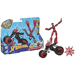 Ігрова фігурка Hasbro Людина-Павук на мотоциклі (F0236) - мініатюра 3