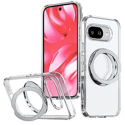 Чохол TPU+PC Aura Fold для Google Pixel 9a Transparent