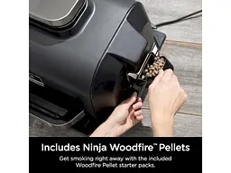 Електрогриль-барбекю Ninja Woodfire Pro XL Electric (OG850EU) - мініатюра 5