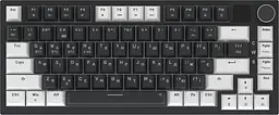 Клавіатура бездротова GamePro Asgard Valhalla Pro 75% Wireless/Bluetooth/USB Black with display (MK160B-D-Pro) - мініатюра 2