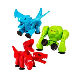 Фігурка для анімаційної творчості Stikbot Mega Триголовий Дракон червона (TST627C_UAKD) - мініатюра 4