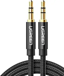 Аудіо-кабель Ugreen 3.5mm M to 3.5mm M 1.0m AV112 (Black) (50361)