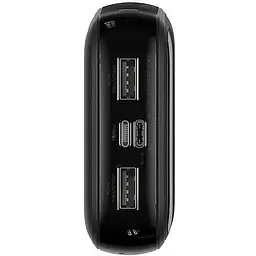 Портативна батарея Baseus Qpow Digital Display Power Bank 20000 mAh 15W With IP Cable PPQD-F01 Black - мініатюра 3