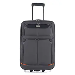 Валіза Semi Line 20" (S) Grey/Orange Lines (T5754-1) - мініатюра 2