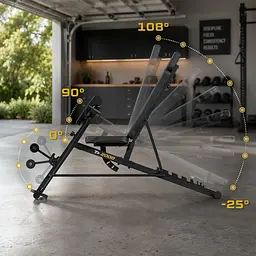 Лавка тренувальна Trex Sport TX-200B із партою Скотта - мініатюра 4