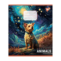 Зошит Yes Dreamer animals 48 аркушів лінія (767124), в асортименті - мініатюра 5