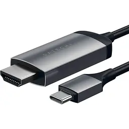 Кабель USB-C to 4K HDMI Satechi Cable Space Gray 1.8 м (ST-CHDMIM) - мініатюра 4