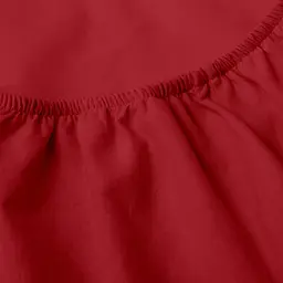 Простирадло фланель на резинці для коляски та люльки Cosas Burgundy 40х80х5 см (Flannel_55Burgundy_FittedStroller_40х80) - мініатюра 2
