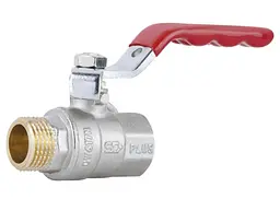 Кран кульовий Thermo Alliance Standart 1/2" ВЗ прямий, PN40, важіль SD605NW15PN40