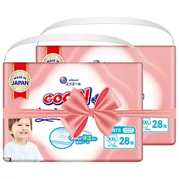 Набір трусики-підгузки GOO.N Plus для дітей 13-25 кг ХXL 56 шт.