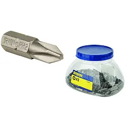 Набір біт PH2 1/4" 25 мм, 250 шт, IRWIN
