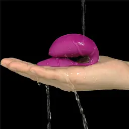 Вібратор LoveToy O-Sensual Double Rush, 8 см (рожевий) - мініатюра 9