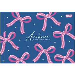 Альбом для малювання Yes Pink bow А4 28 аркушів з перфорацією 4 шт. (130654) - мініатюра 2