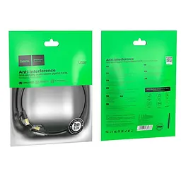 Кабель HOCO General pure copper flat network cable US07 (1M, 1Gbps) - мініатюра 2